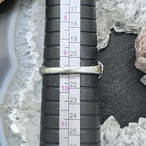 Carolyn Pollack Sterling Elongated Oval Multistone Chip Inlay Ring For Women - Picture 10 of 10